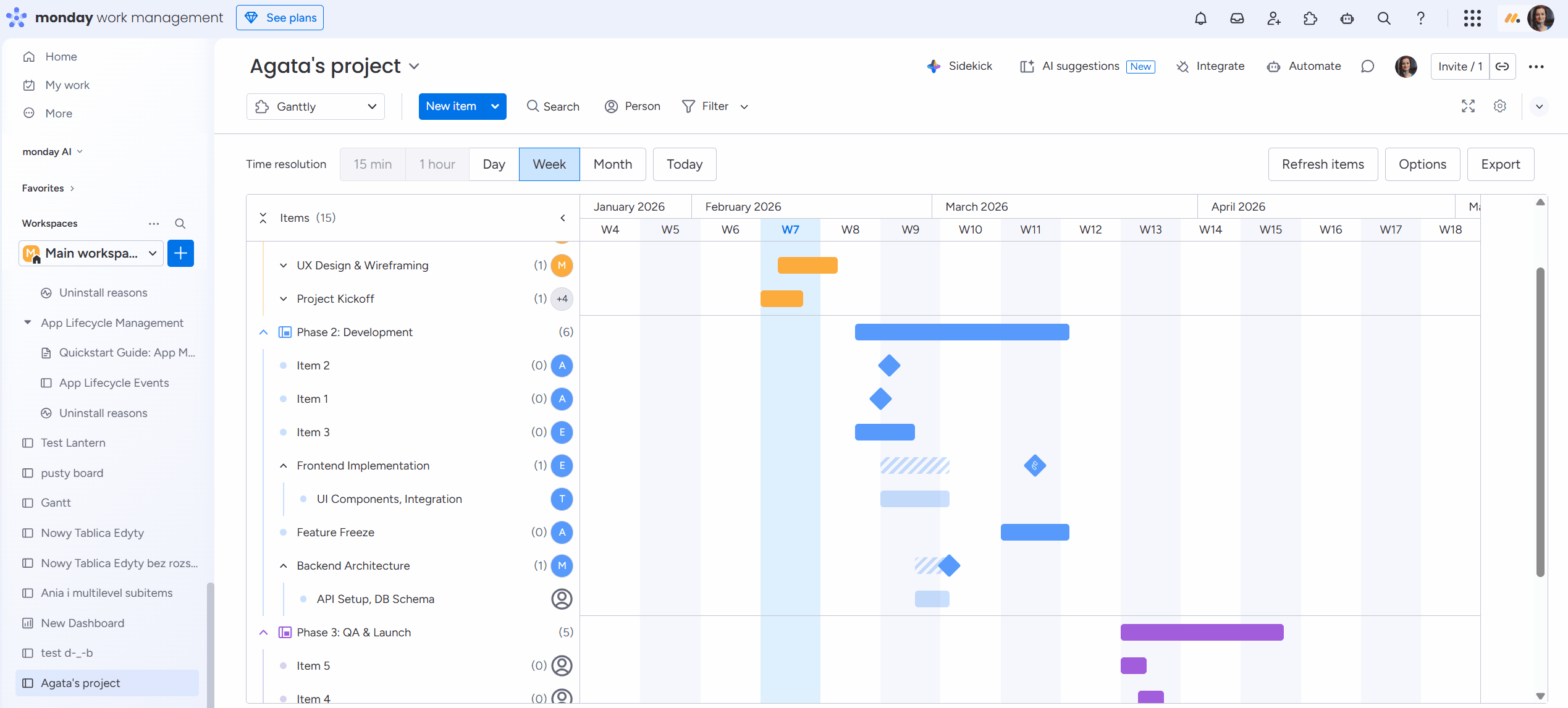 assigning people from gantt view.gif