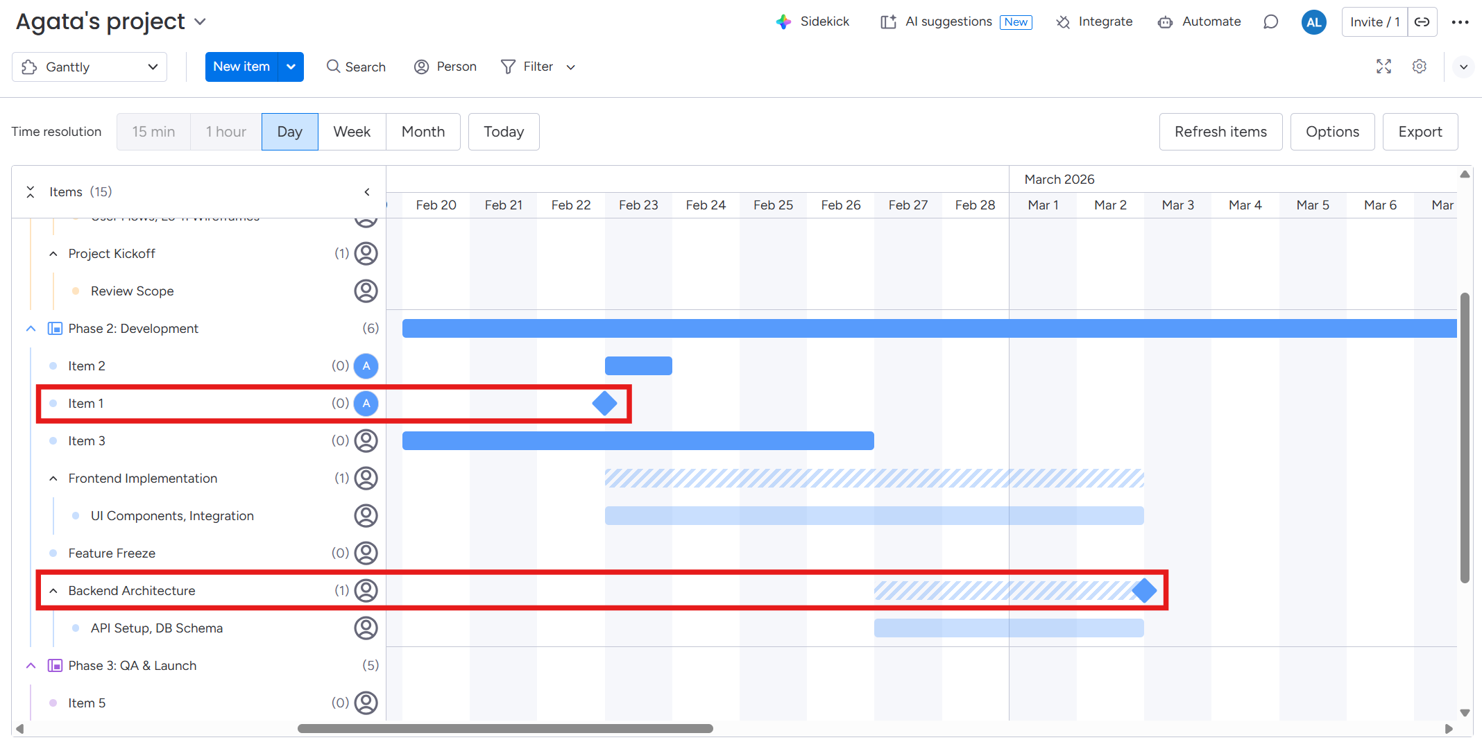 milestones on the gantt - regular milestone + stripes.png