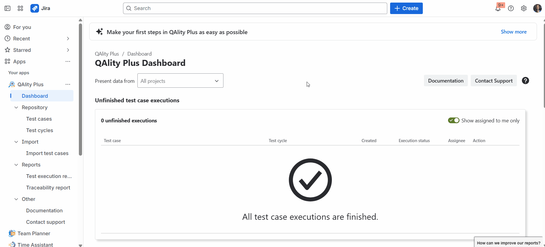 going to manage QA+ subscription from manage apps.gif