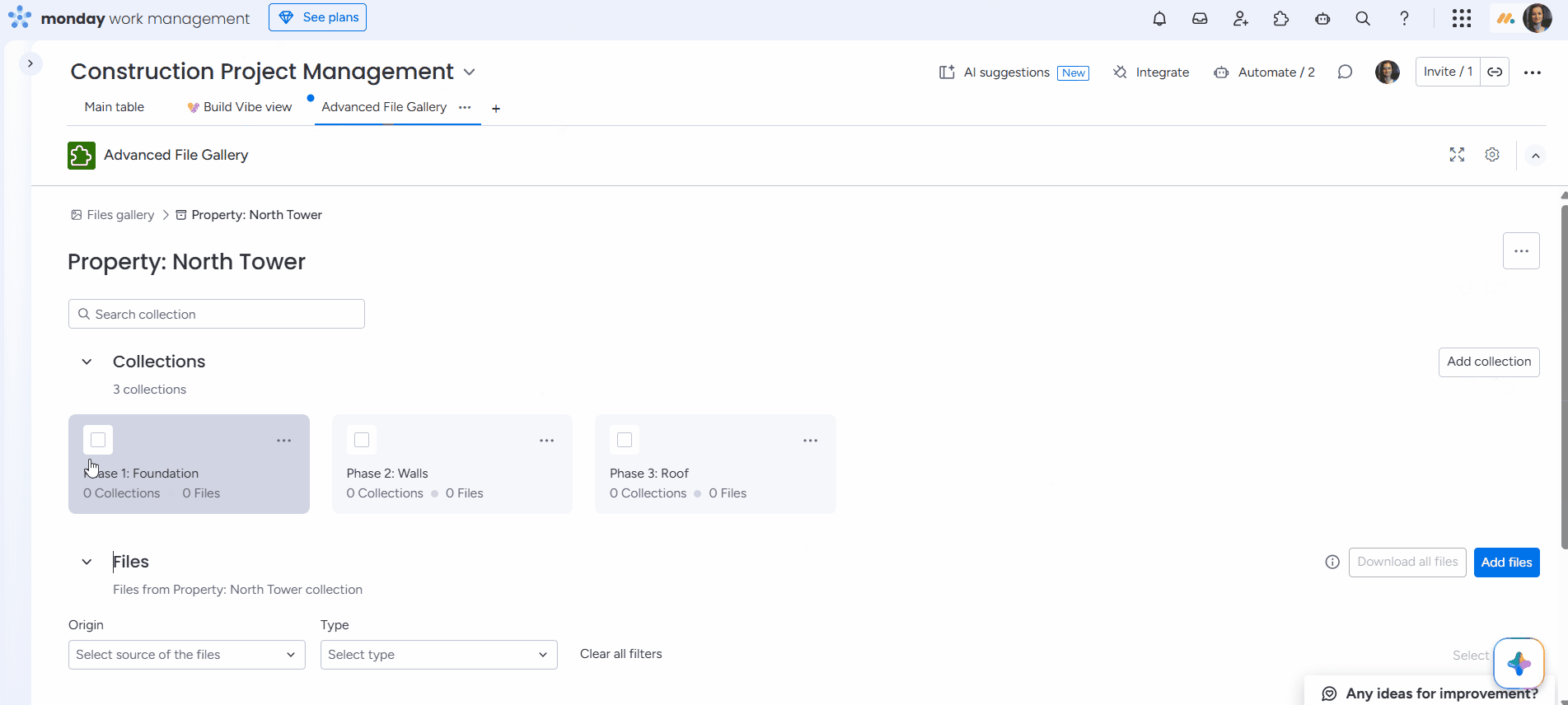 Adding files to collections organized by property and project phase.gif