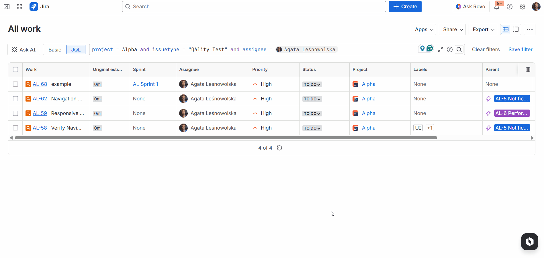 adding to test cycle from issue navigator.gif