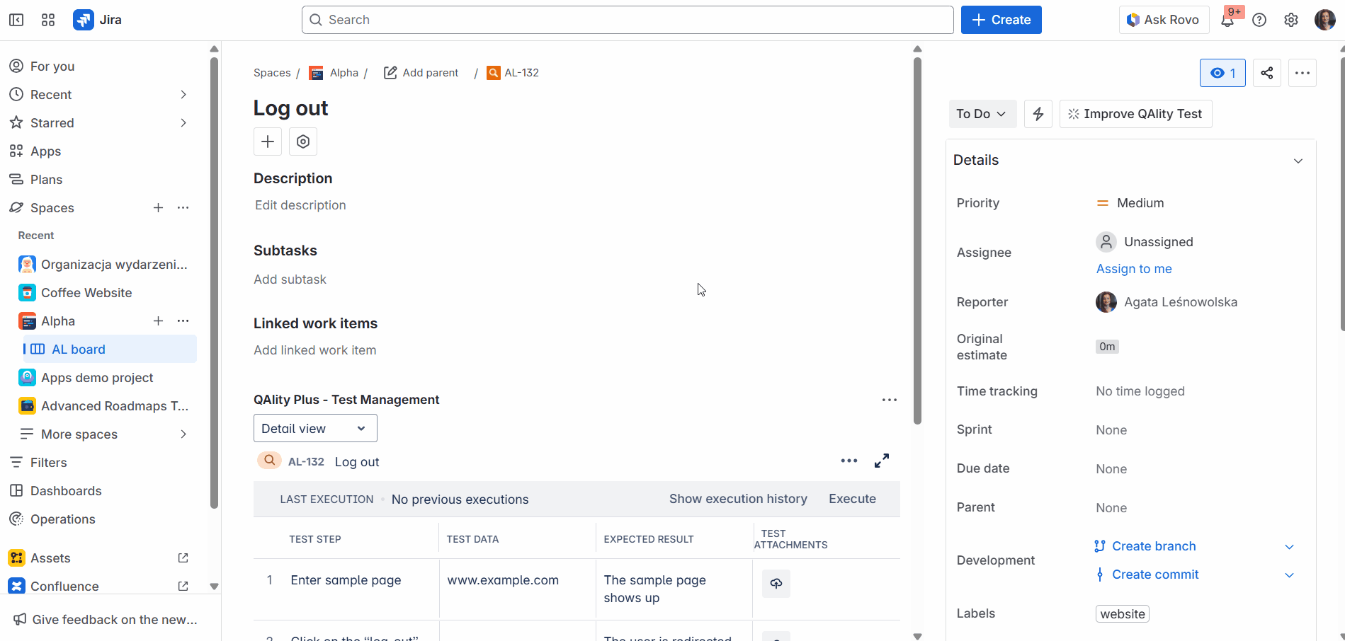 adding test cases to test cycle from test case view.gif