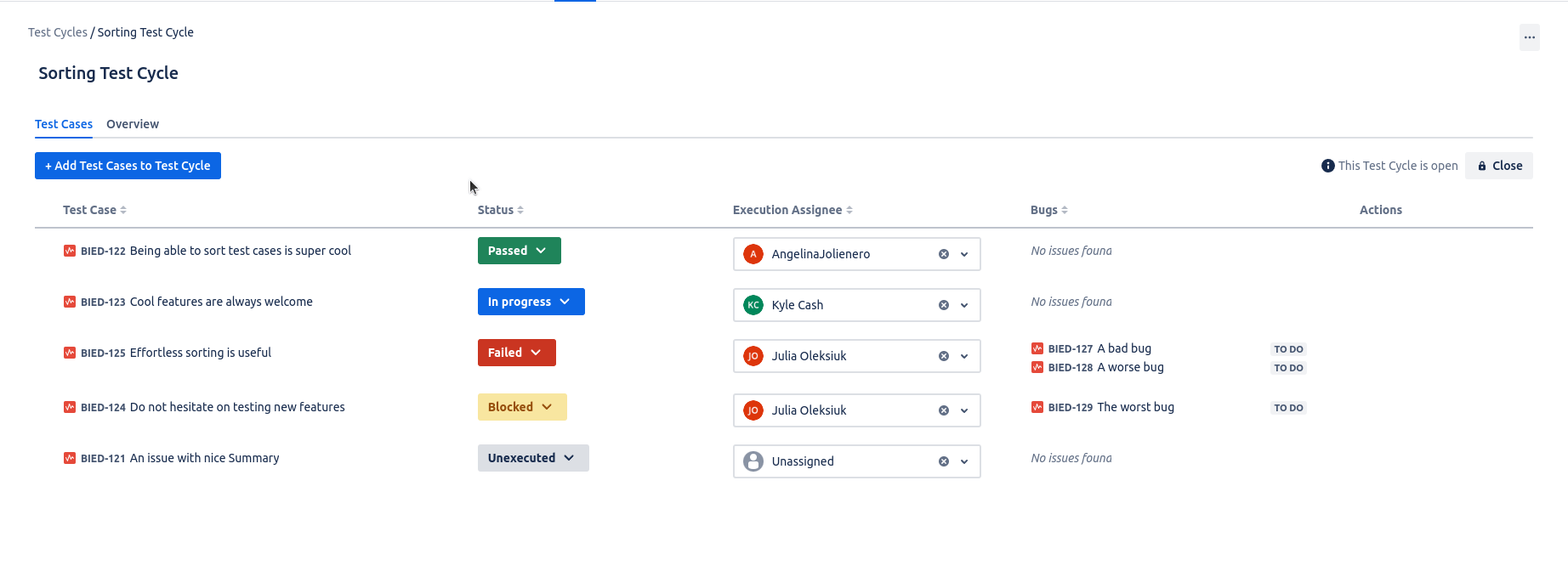 Sorting test cases.gif
