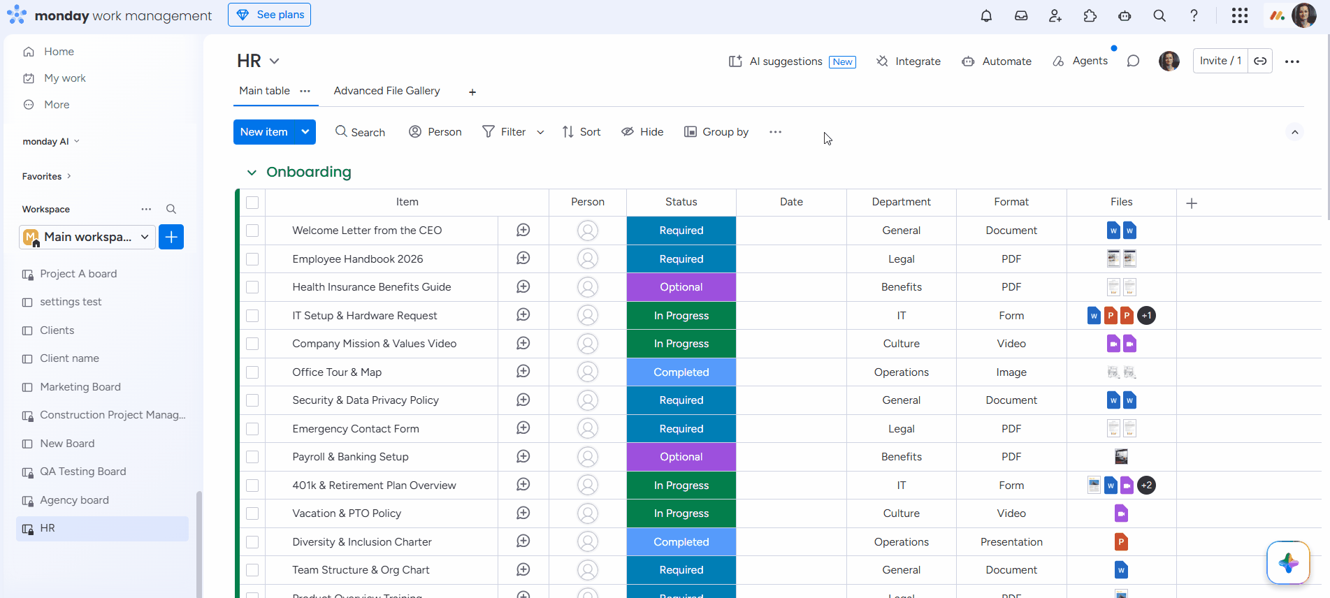 creating new hire kit collection.gif
