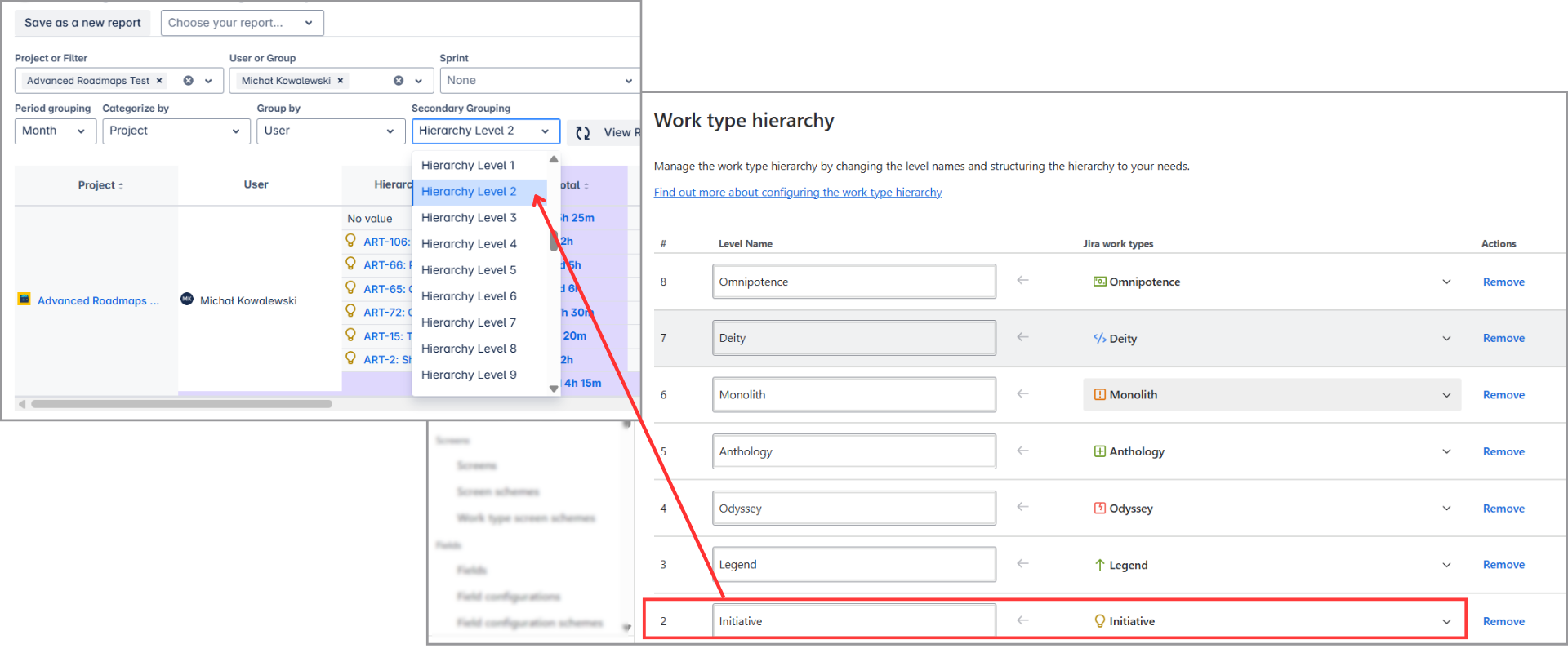 hierarchy in Jira and Worklogs.png